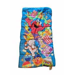 Vtg Muppets Jim Henson Sesame Street Super Grover Childs Sleeping Bag